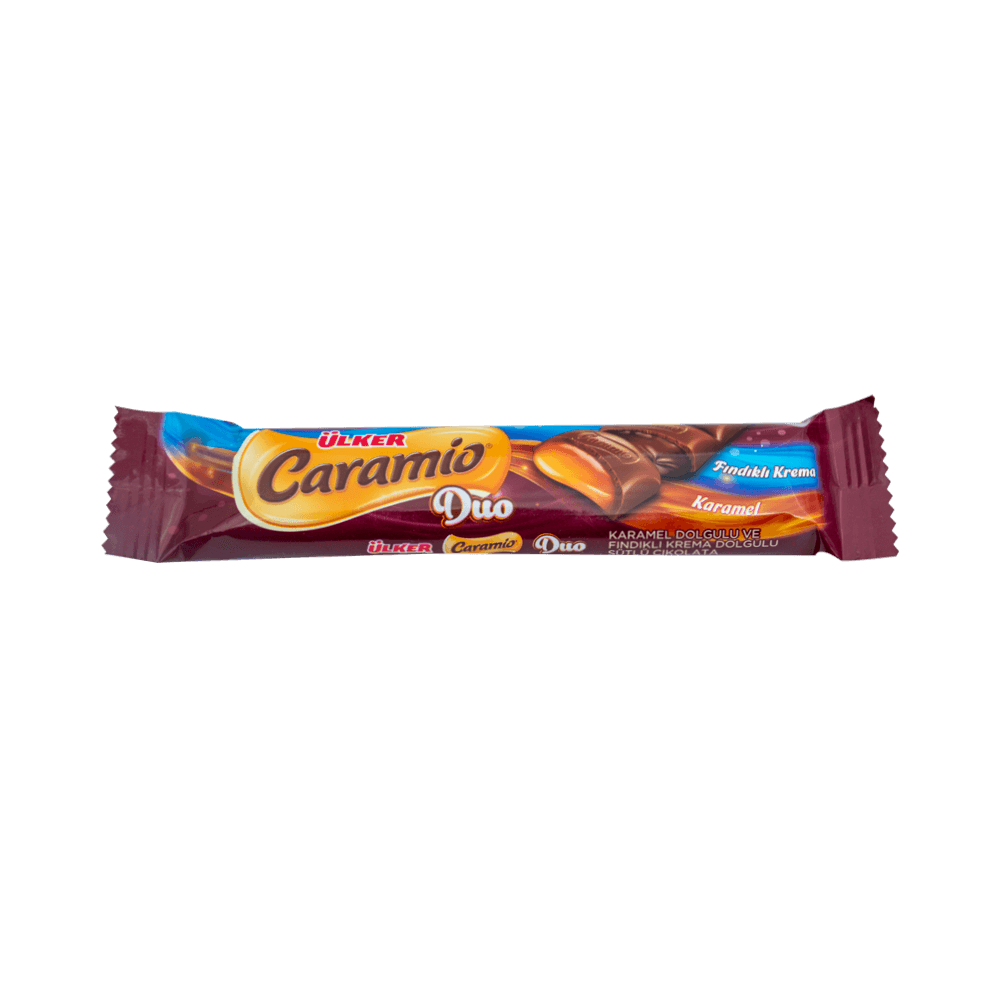 Caramio Duo 32 Gr Baton Karamel & Fındık Krema