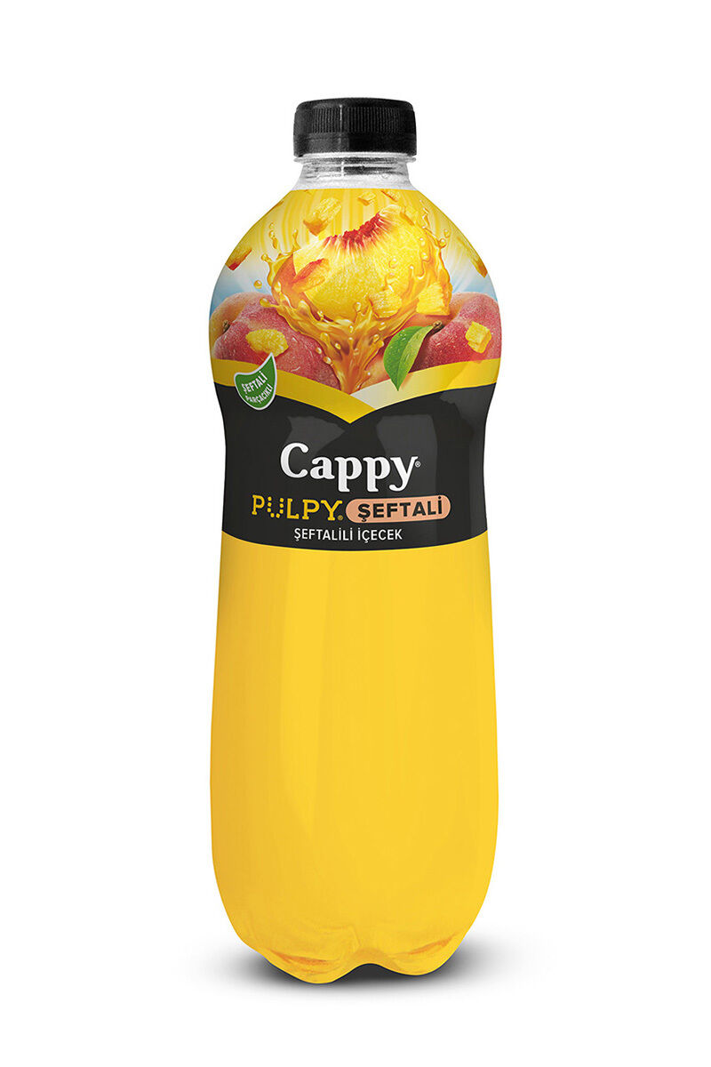 Cappy Pulpy 1 L Şeftali Parçacıklı 