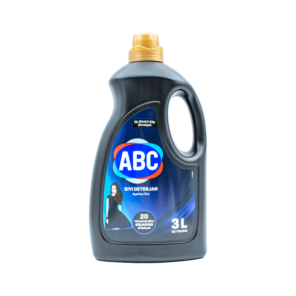 Abc Sıvı Çamaşır 2.7 Lt. Siyah