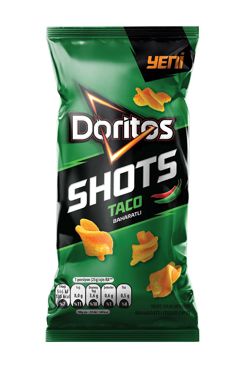 Doritos Shots 28 Gr Taco Baharat  