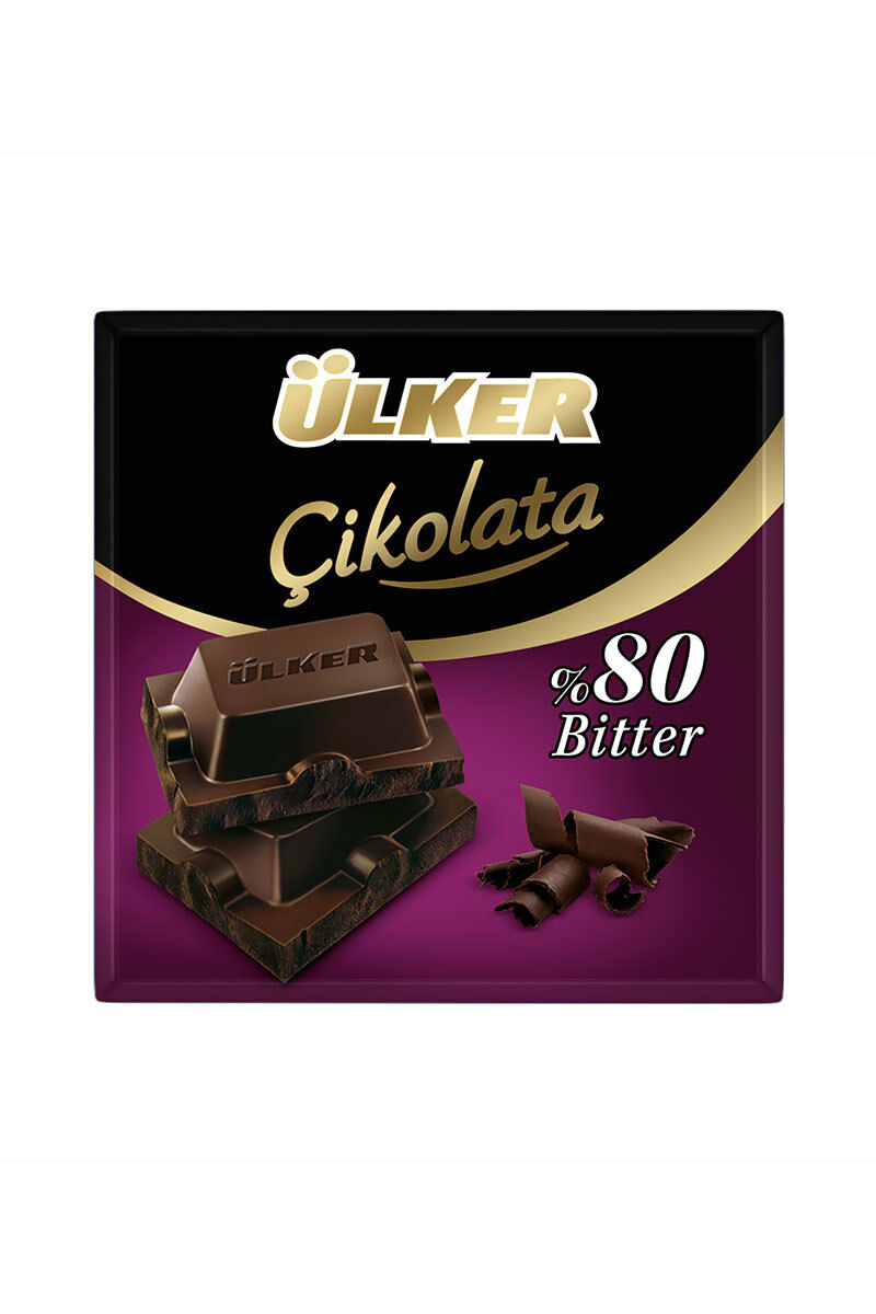 Ülker Kare 60 Gr Bitter %80 Kakao