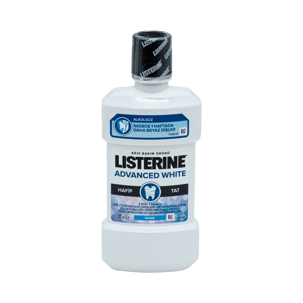 Listerine 500 Ml Advenced White Nane