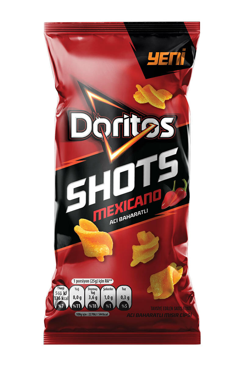 Doritos Shots 28 Gr Mexicano Acı Baharat 