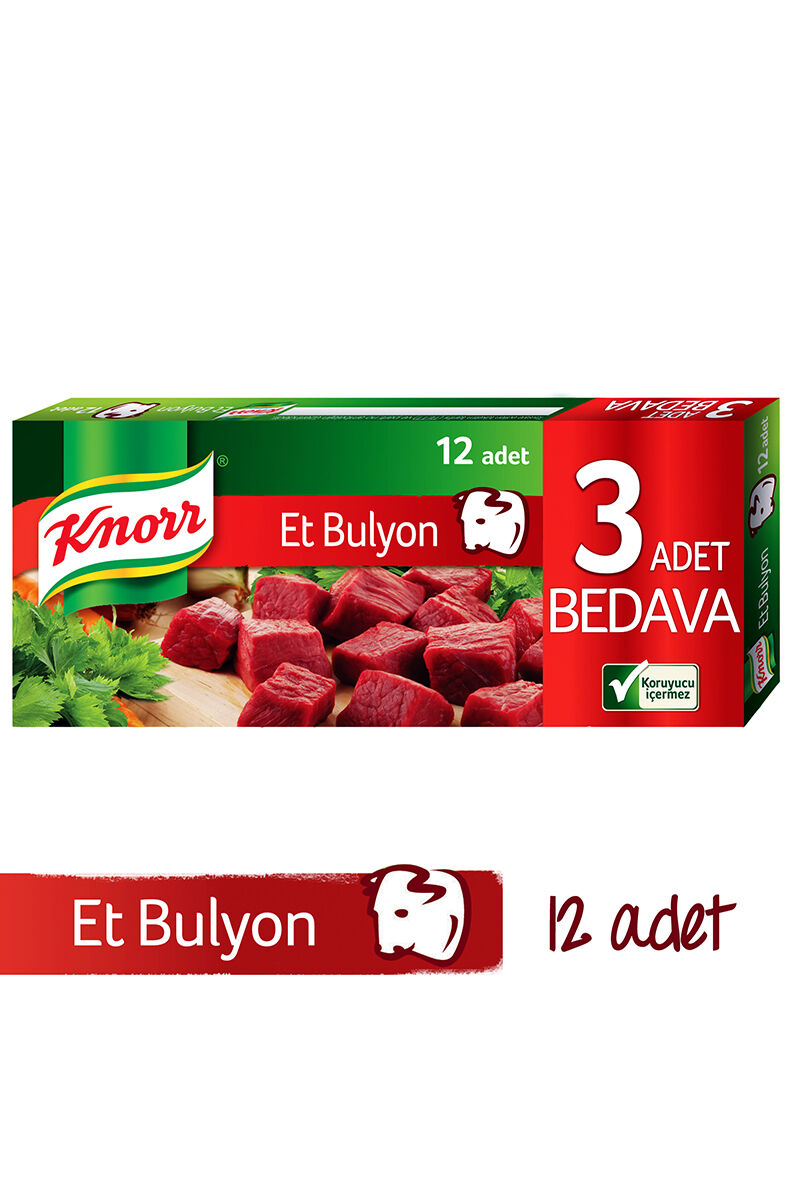 Knorr Bulyon 12'li Et 120 gr