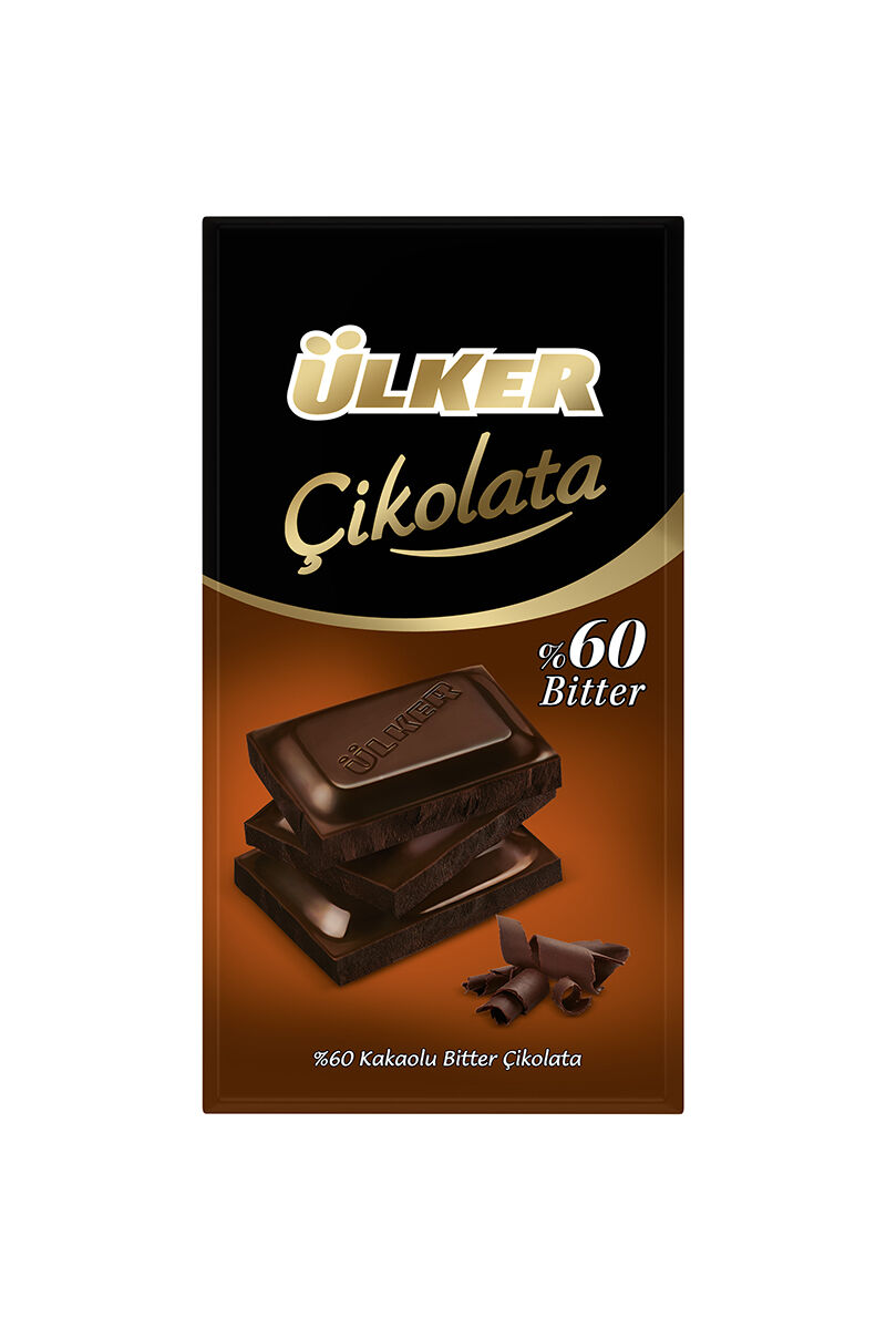 Ülker Tablet 70 Gr Bitter %60 Kakao