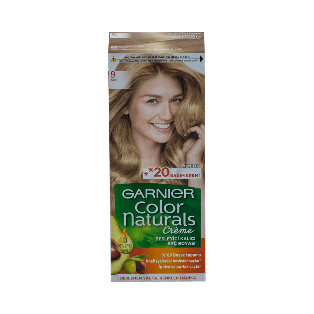 Garnier Color Naturals 9 Sarı Saç Boyası