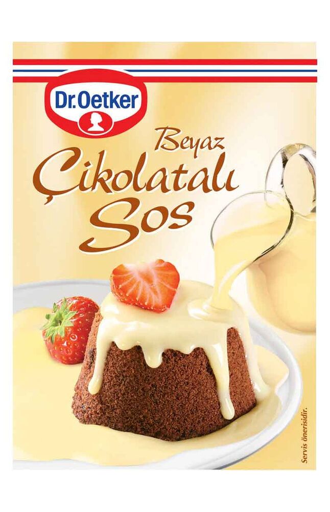 Dr.Oetker Tatlı Sos Beyaz Çikolatalı 80 gr
