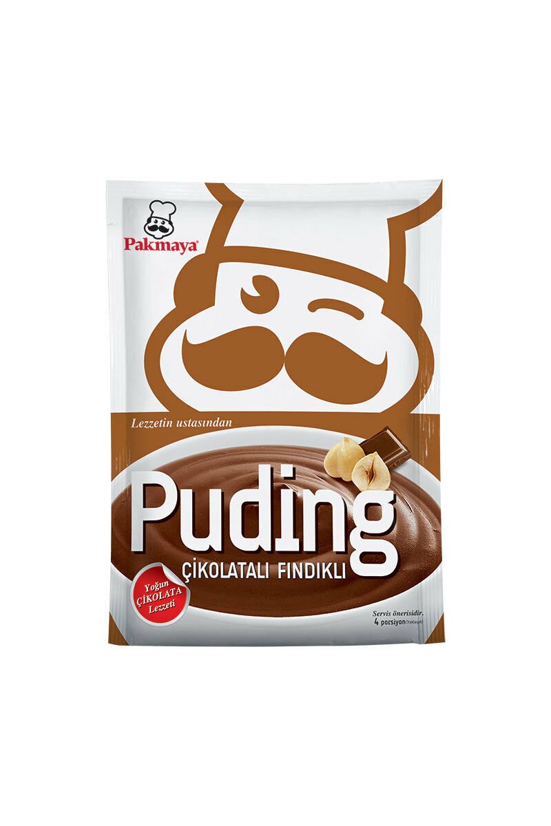 Pakmaya Puding 118 Gr Çikolatalı Fındıklı