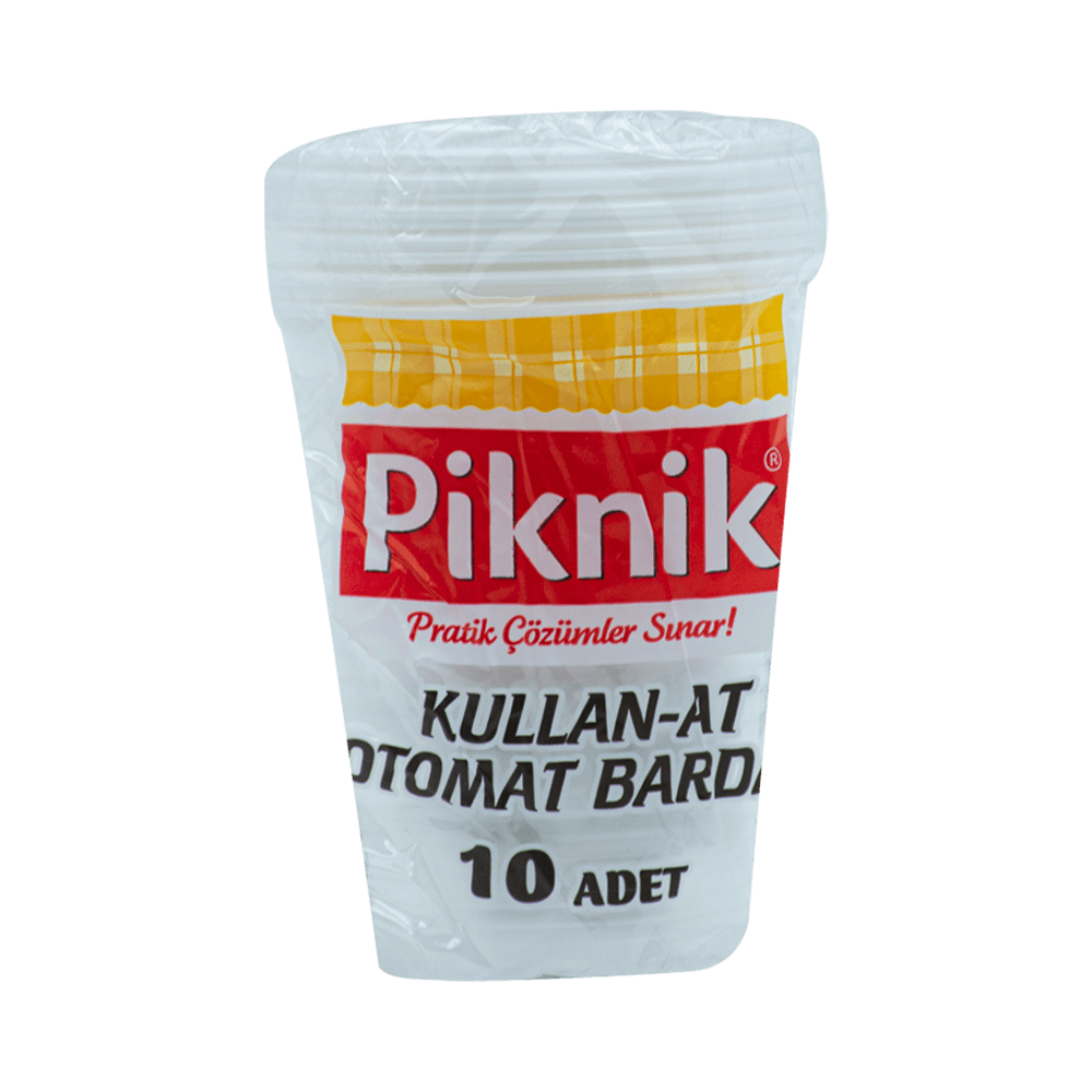 Piknik Plastik Bardak 10'lu P-1481