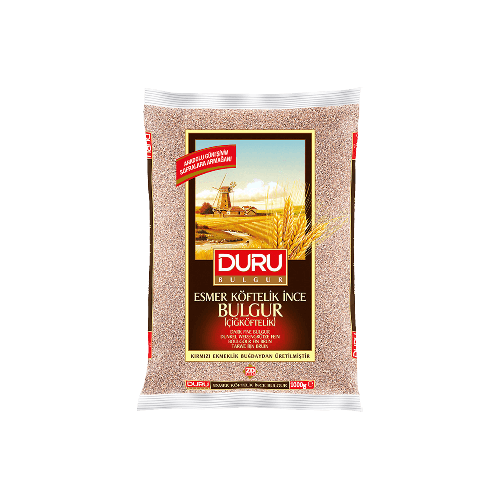 Duru Bulgur 1 Kg Esmer Çiğköftelik