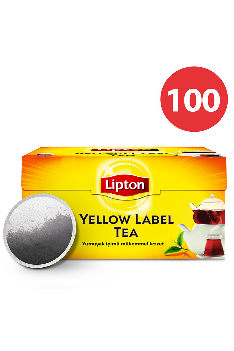 Lipton Demlik Poşet 100'lü Yellow 320 gr