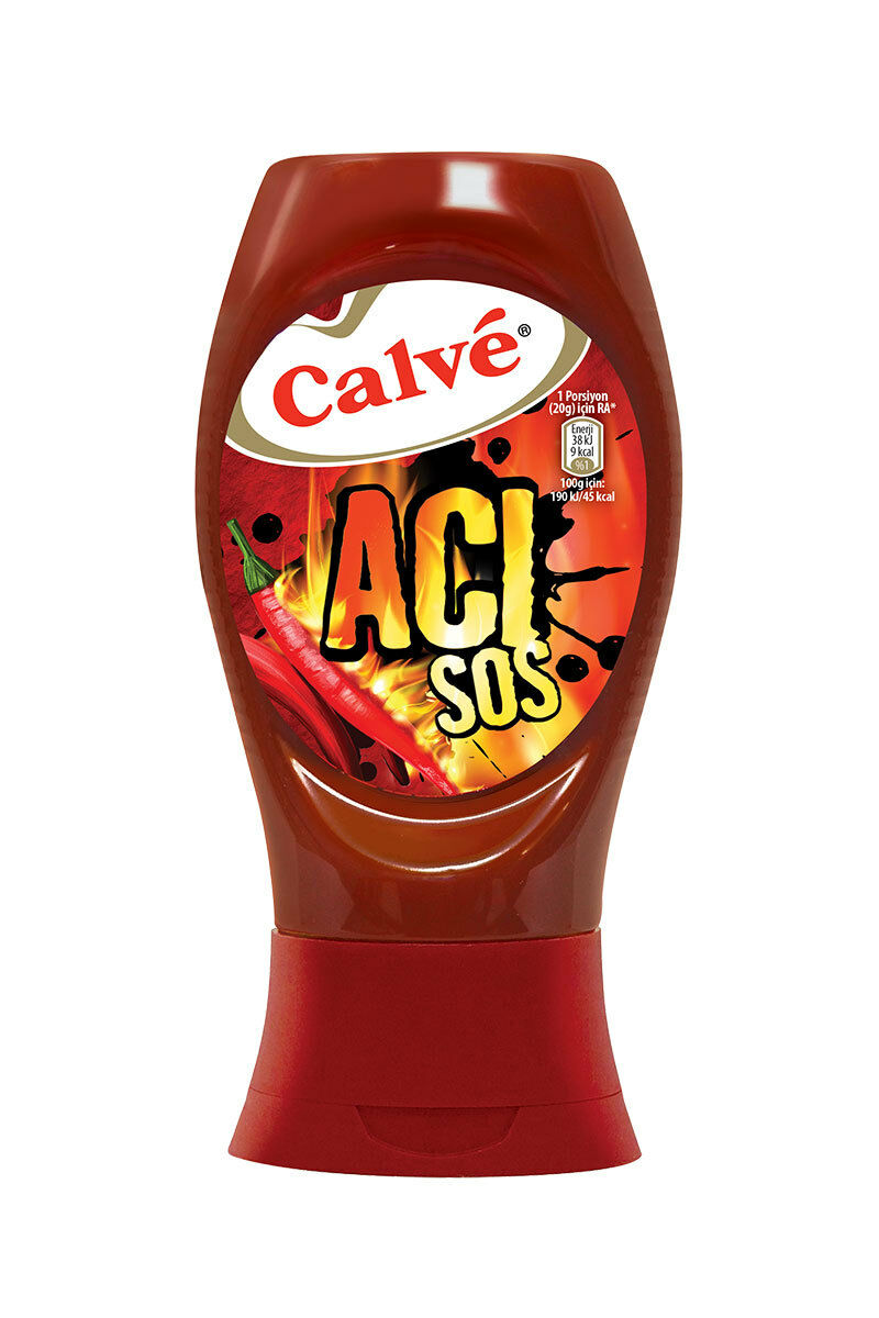 Calve Acı Sos 265 gr