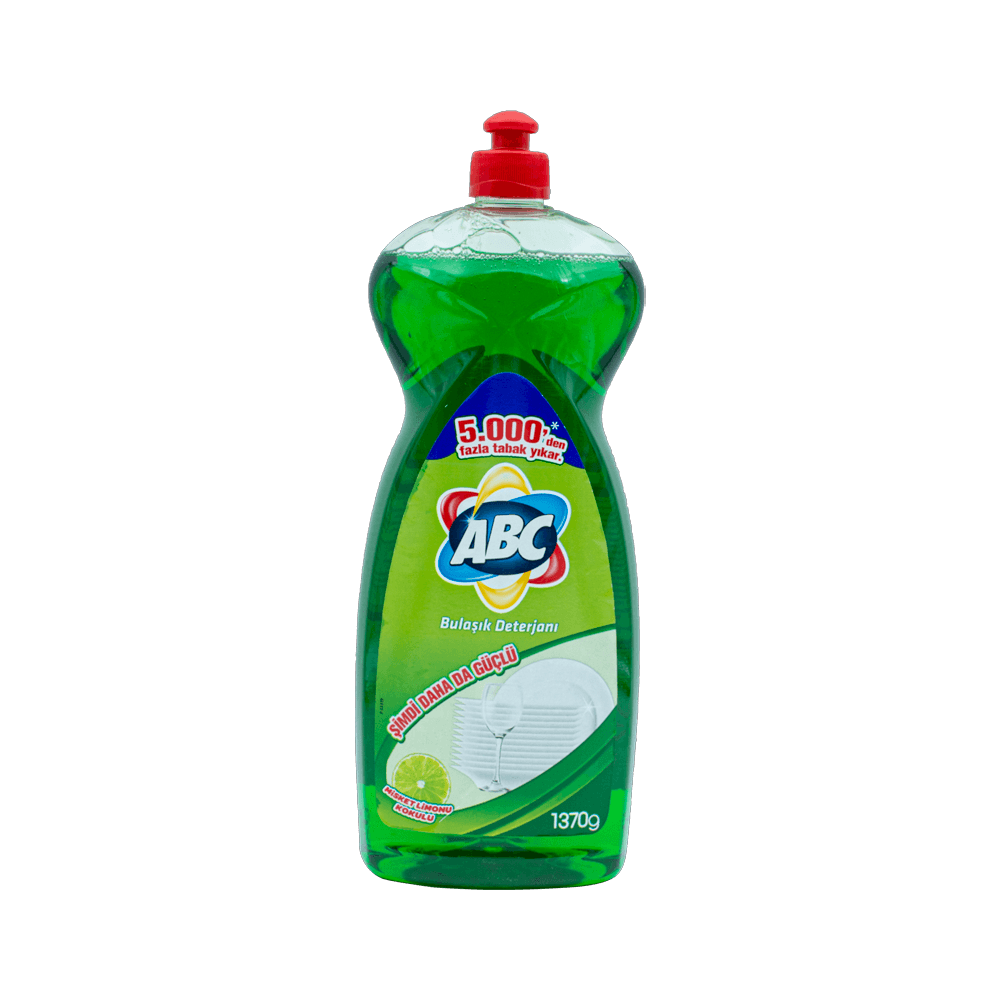Abc Sıvı Bulaşık 1370 Gr Misket Limonu 
