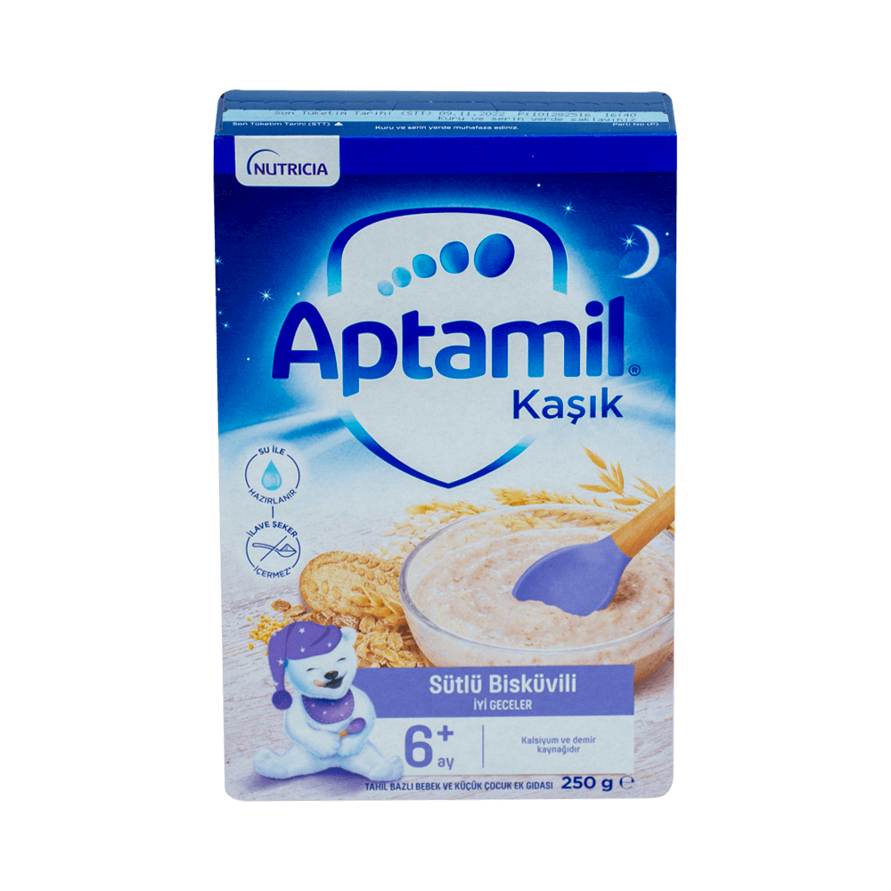 Aptamil Kaşık 250 Gr Sütlü Bisküvili