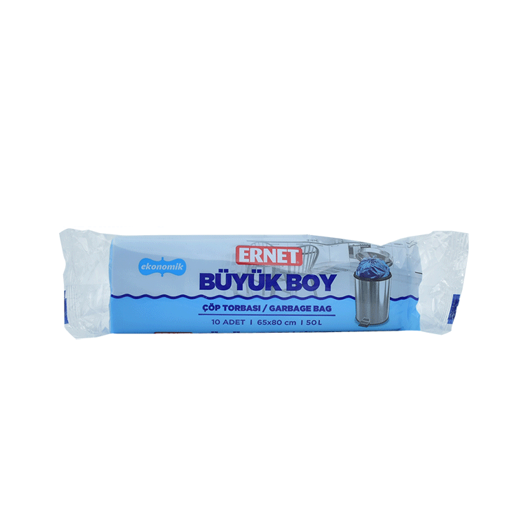 Piknik Çöp Poşeti Büyük 10'lu 65x80 Cm 2084-P