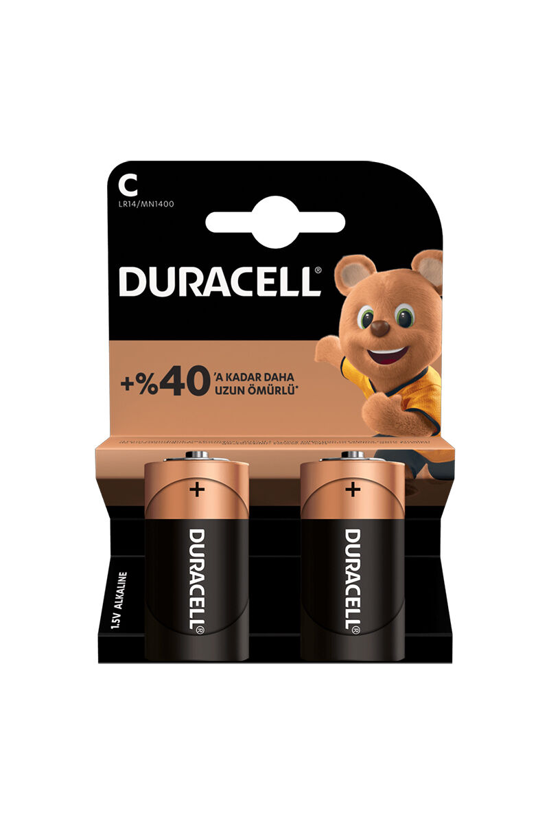 Duracell C Orta Pil 2 li