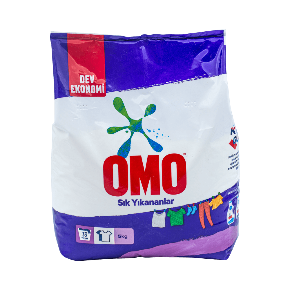 Omo Matik 5 Kg Sık Yıkananlar