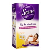 Sesu Tüy Sarartıcı Krem 2'li 35+18 gr
