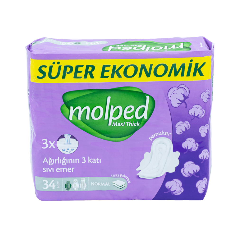 Molped Maxi Kalın 34'lü Normal (thick)