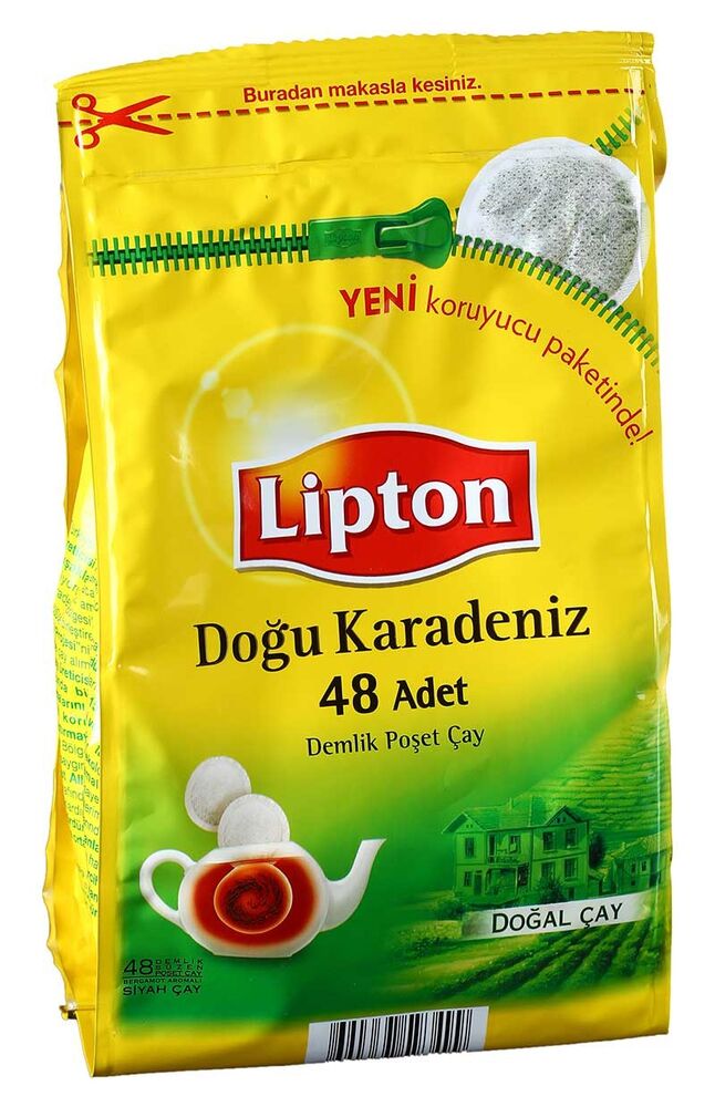 Lipton Demlik Poşet 48'li Doğu Karadeniz 153 gr