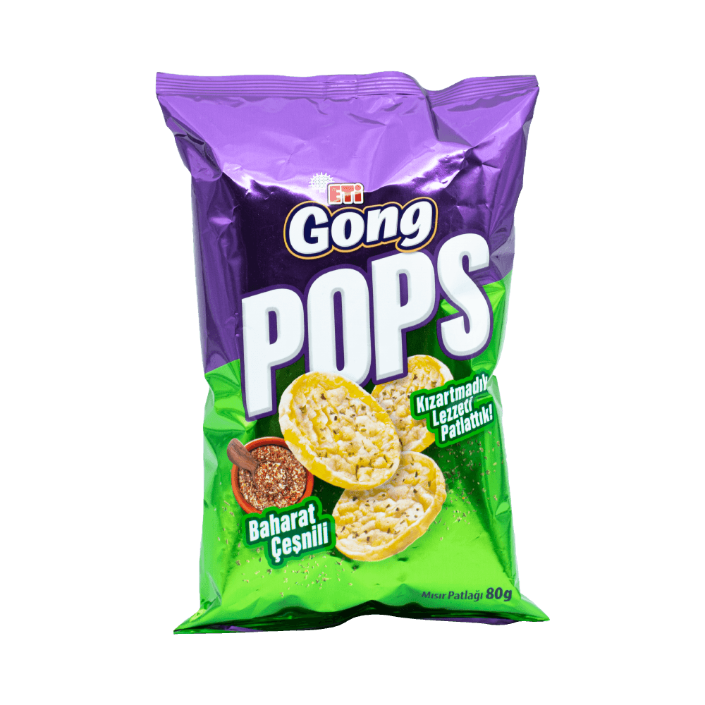 Gong Pops 80 Gr Baharat Çeşnili