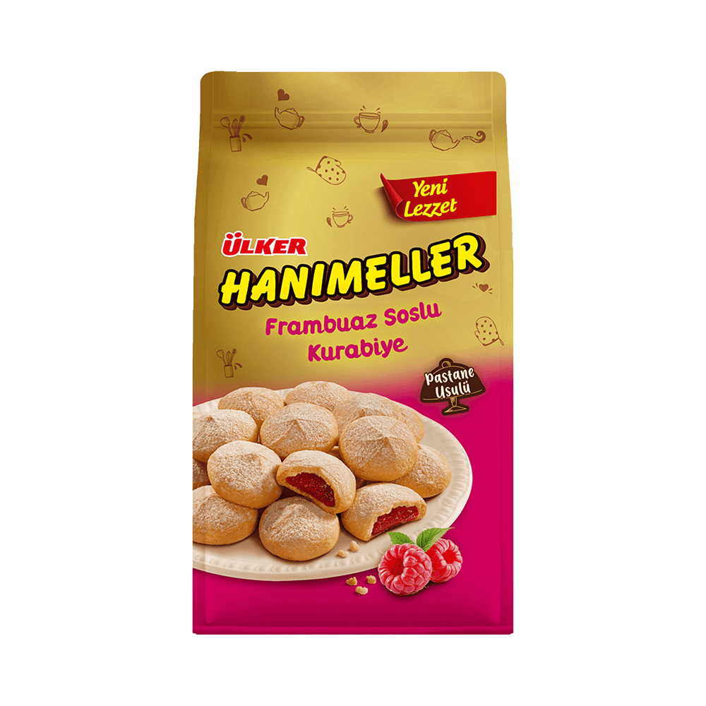 Hanımeller Kurabiye 150 Gr Frambuazlı