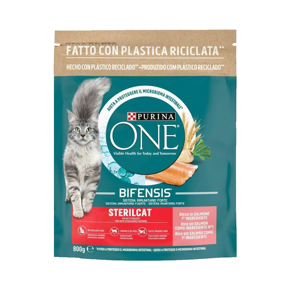 Purina One Kedi Maması Somonlu Yetişkin Kısır 800 gr