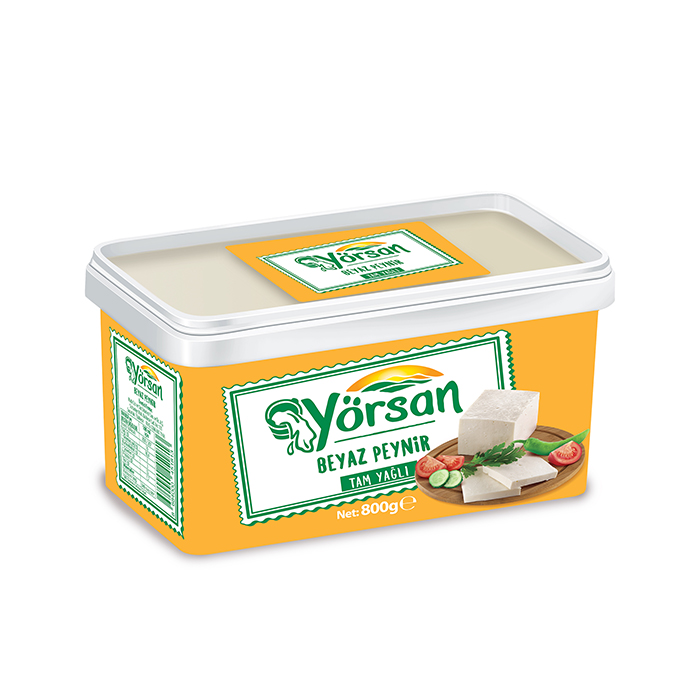 Yörsan Beyaz Peynir 800 gr Tam Yağlı