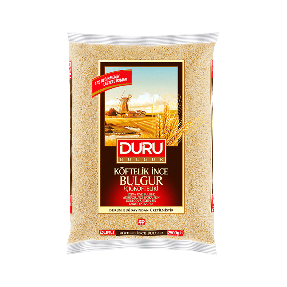 Duru Bulgur 2.5 Kg Çiğköftelik İnce