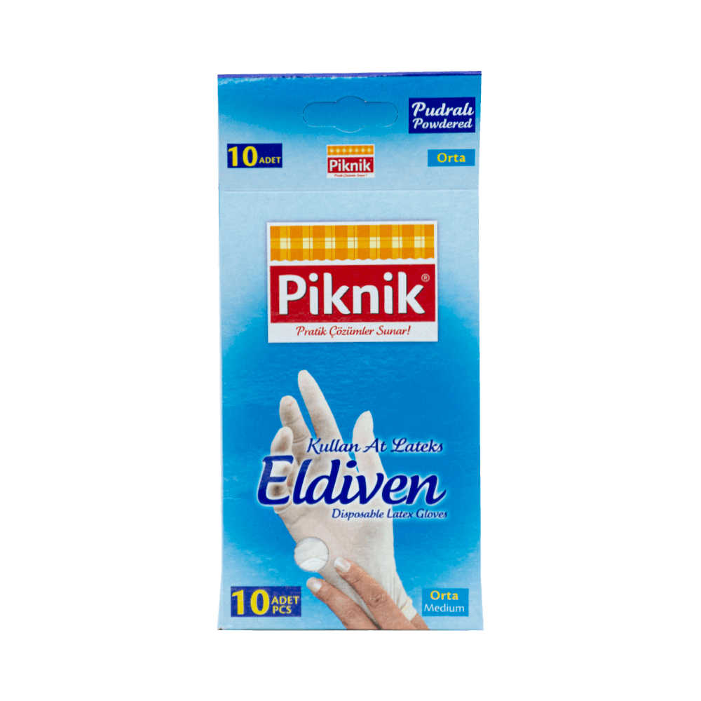 Piknik Eldiven 10'lu 1399-P Orta