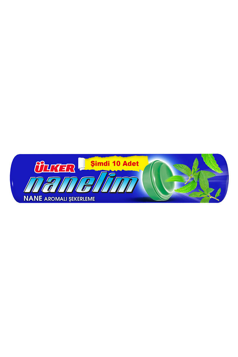 Bonbon Rulo Şeker 32,5 Gr Naneli