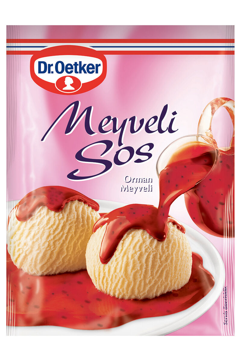 Dr.Oetker Tatlı Sos Meyveli 80 gr