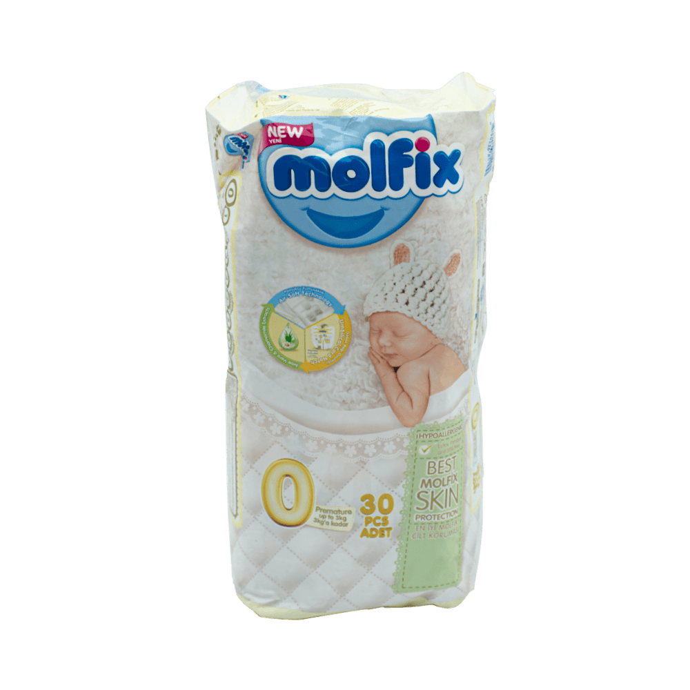 Molfix Jumbo Premature 30'lu 0-3 Kg