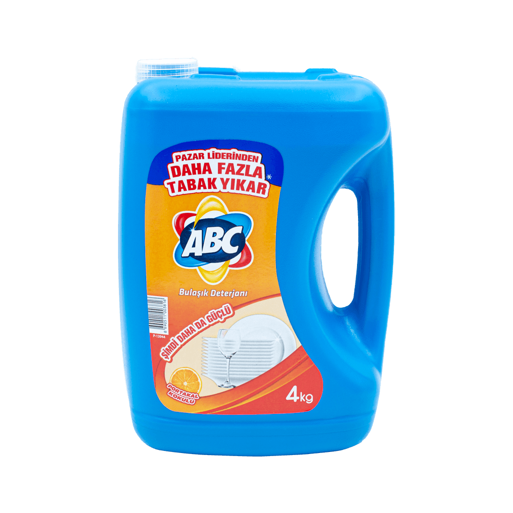 Abc Sıvı Bulaşık 4 Kg Portakal 