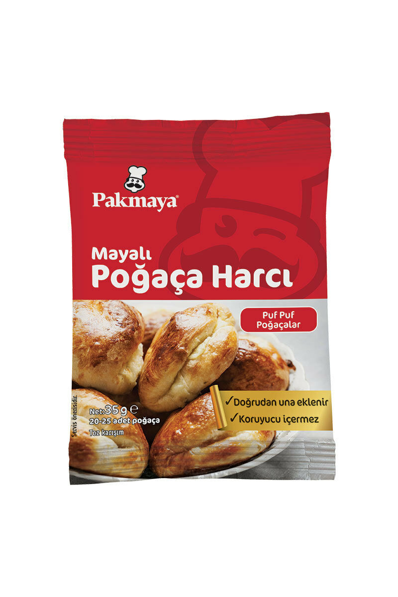 Pakmaya Poğaça Harcı 35 Gr Mayalı 