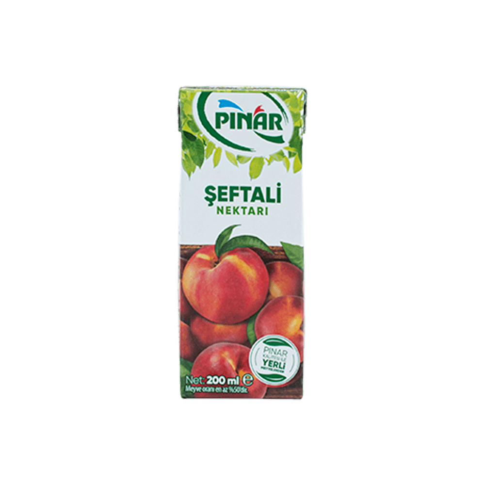 Pınar 200 Ml Nektar Şeftali 