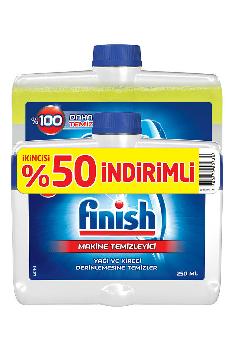 Finish Makina Temizleyici Sıvı 2x250 Ml