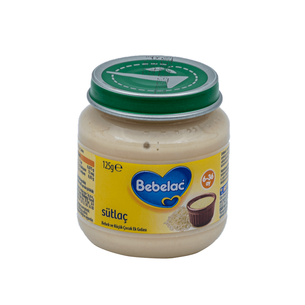 Bebelac Kavanoz 125 gr Sütlaç