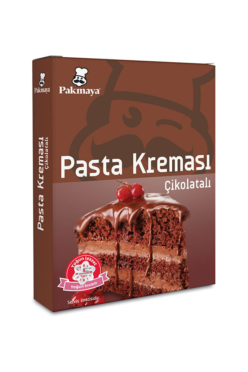 Pakmaya Pasta Kreması 162 Gr Çikolatalı