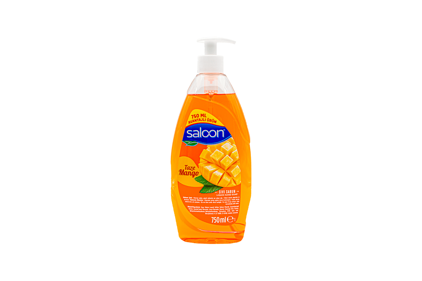 Saloon Sıvı Sabun 750 Ml Taze Mango