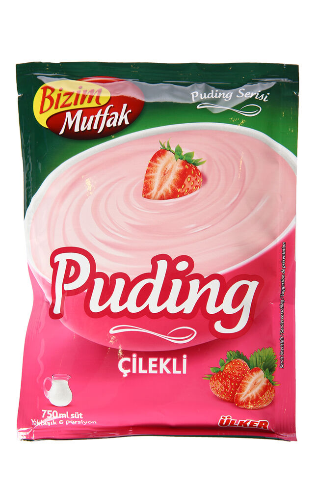 Bizim Toz Puding 120 Gr Çilekli