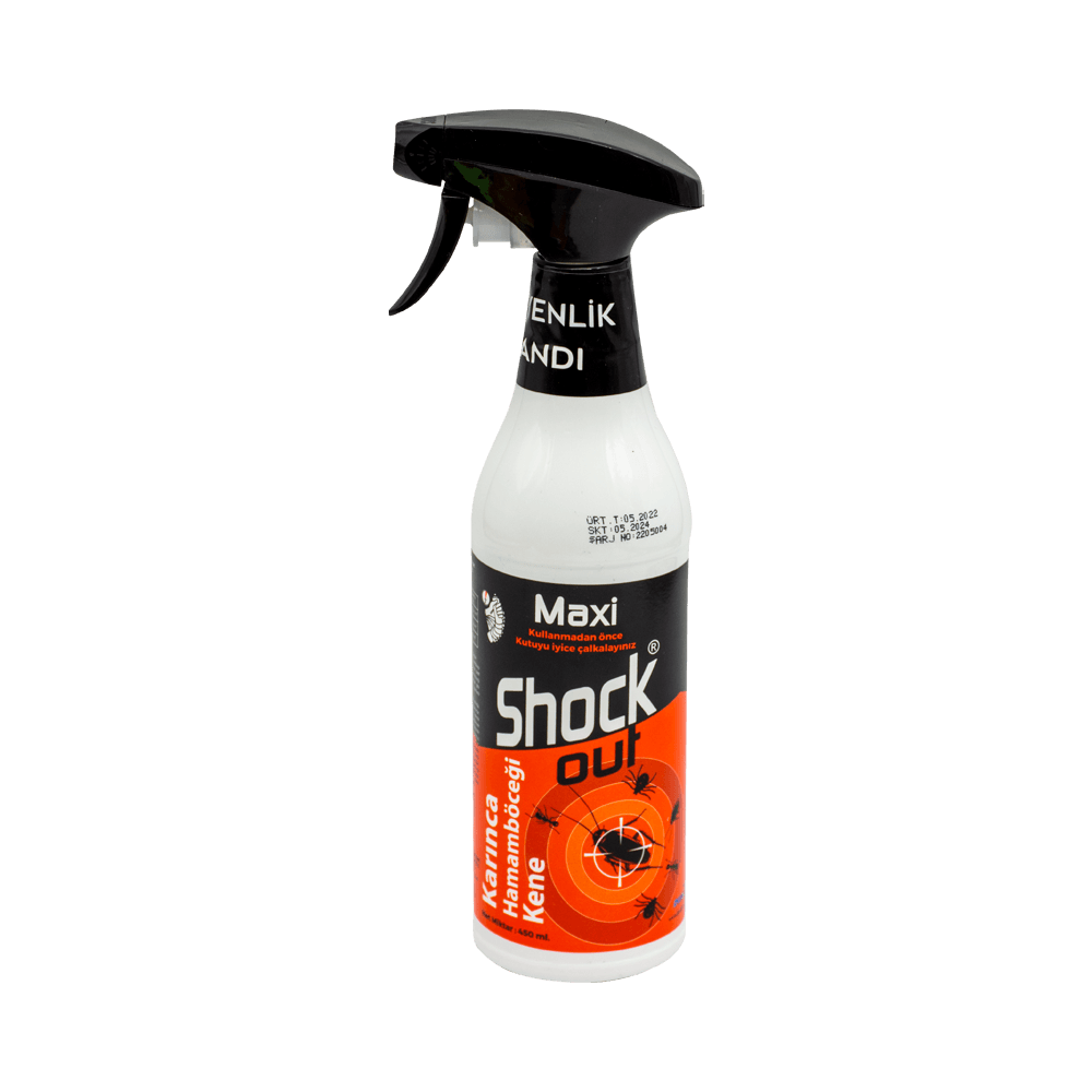 Shock Out Maxi 450 ml Kene Karınca Hamam Böceği