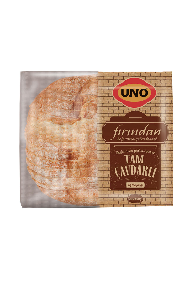 Uno Fırından Tam Çavdar Ekmeği 450 gr