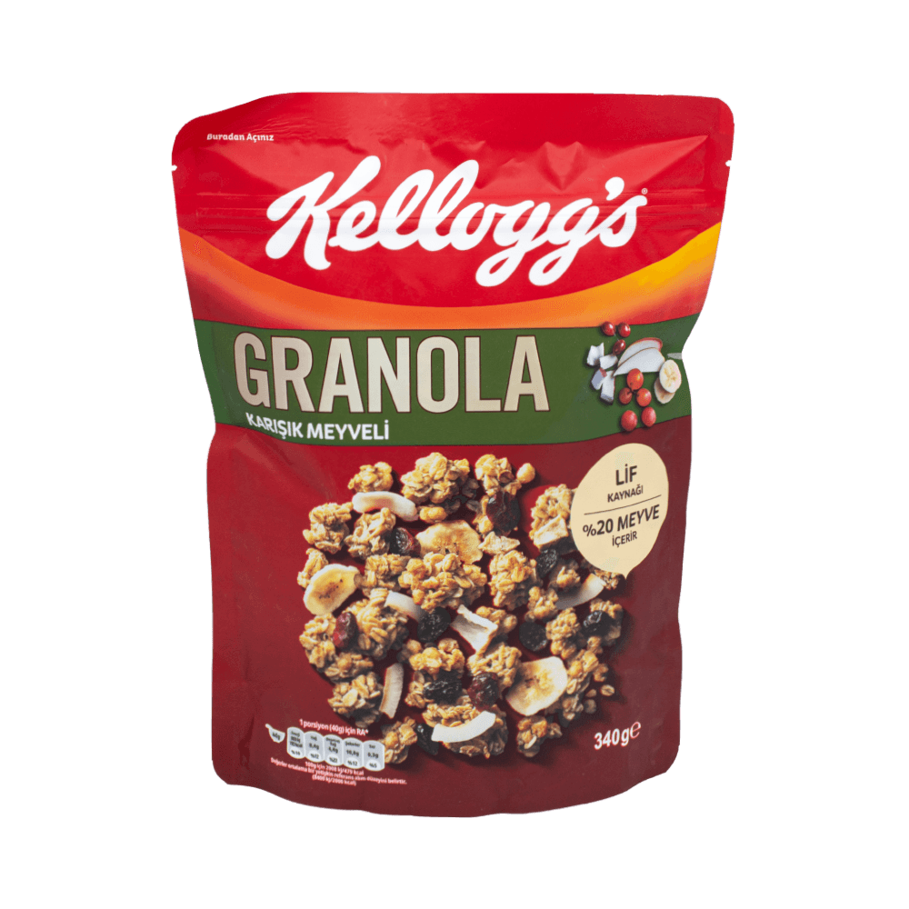 Kellogs Granola 340 Gr Karışık Meyve
