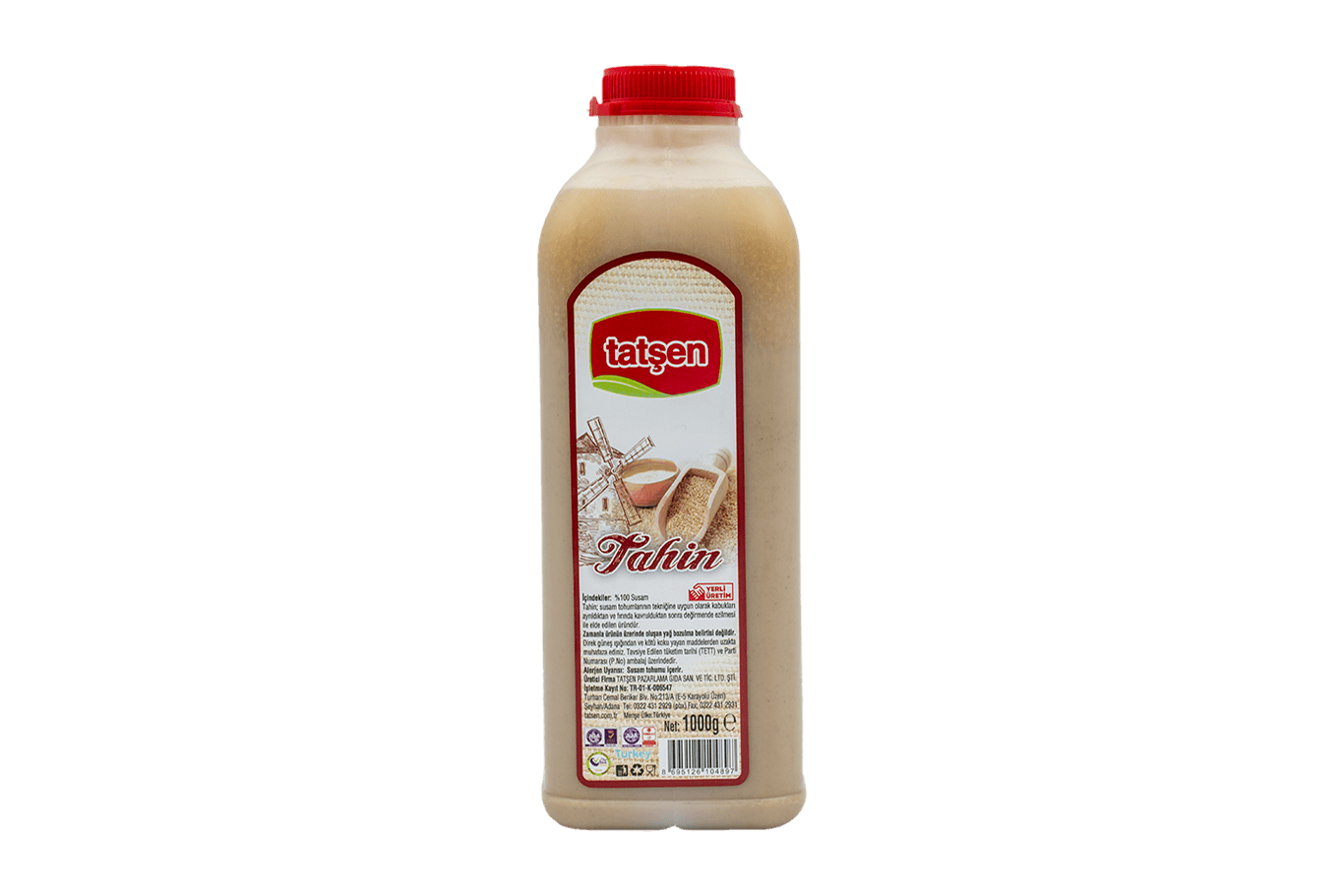 Tatşen Tahin 950 Gr Bidon