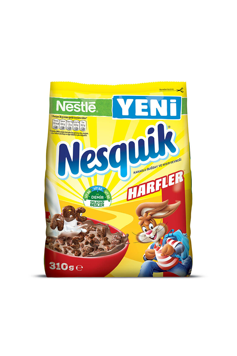 Nesquik Mısır Gevrek 310 Gr Harfler