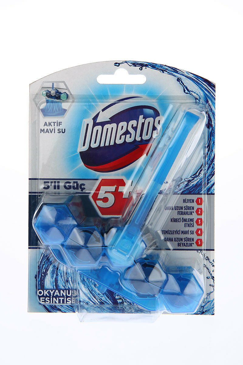 Domestos Wc Blok 5'li Güç 50 Gr Okyanus Esintisi