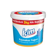 İçim Yoğurt 3 Kg Kaymaksız Yarım Yağlı %1.5 Yağlı