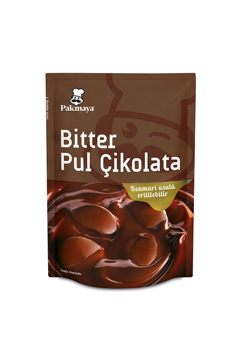 Pakmaya Pul Çikolata 90 Gr Bitter