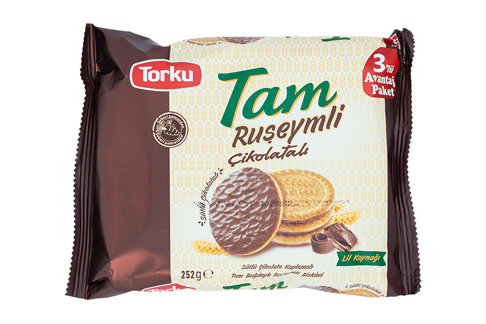 Torku Tam Ruşeymli 3x84 Gr Çikolatalı